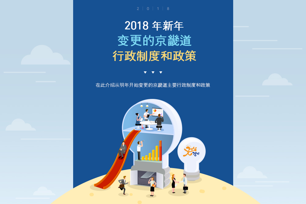 2018年新年，变更的京畿道行政制度和政策